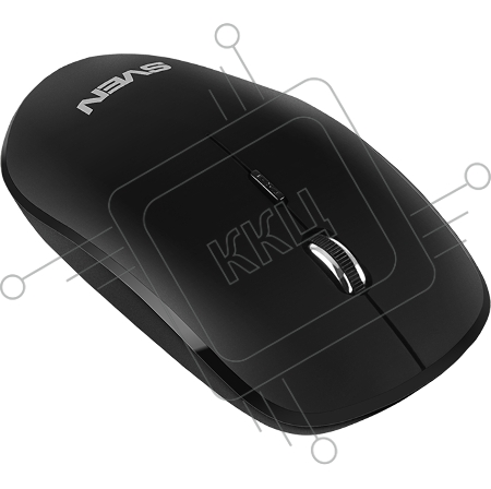Набор SVEN KB-C3200W беспроводные клавиатура и мышь, чёрные