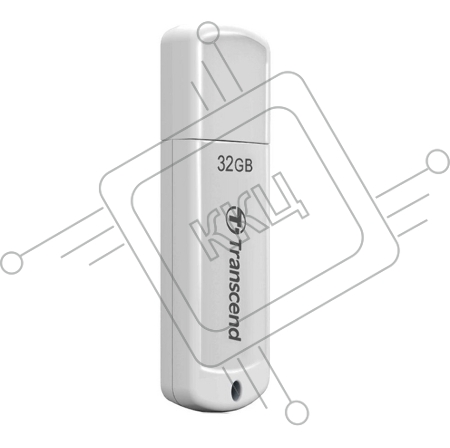 Флеш Диск Transcend 32Gb Jetflash 370 TS32GJF370 USB2.0 белый