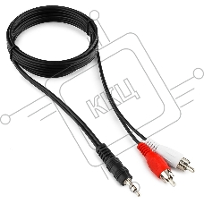Кабель аудио Gembird Jack3.5 / 2xRCA, 1.5м