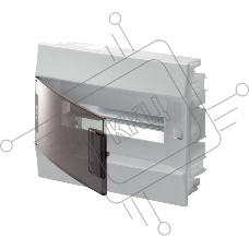 Бокс в нишу ABB Mistral41 12М прозрачная дверь (c клемм)