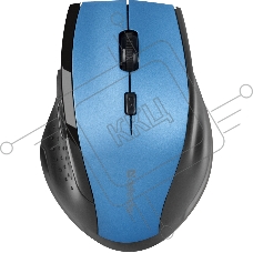 Мышь беспроводная Defender Accura MM-365 синий, 1600 dpi, радиоканал, USB, кнопки - 6