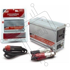 Преобразователь напряжения AVS 12/220V IN-600W  220В/12В 600Вт 14х9х6см