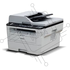 МФУ лазерный Ricoh SP 230SFNw (408293), A4, ч/б, печ. до 30 стр/мин., скан. до 22.5 стр/мин. (ч/б) 7.5 стр/мин. (цвет), 1200 x 1200 dpi (печать) 600x600dpi (скан.), USB, RJ-45, Wi-Fi