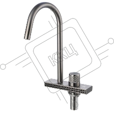 SUS130PVD-017F Смеситель для кухни, ø35