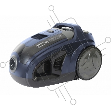 Пылесос Willmark VC-2421CYM синий/фиолетовый, 400/2000 Вт, уборка сухая, пылесборник контейнер 3 л