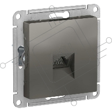 Розетка компьютерная RJ45, механизм  ATN000983  Schneider Electric Сталь