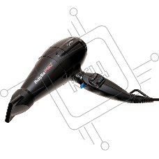 Фен BaByliss Pro Veneziano, 2000 Вт, 2 насадки, черный