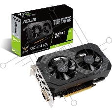 Видеокарта Asus TUF-GTX1650-O4GD6-P-V2-GAMING PCI-E NVIDIA GeForce GTX 1650 4096Mb 128 GDDR6 1635/12000 DVIx1 HDMIx1 DPx1 HDCP Ret