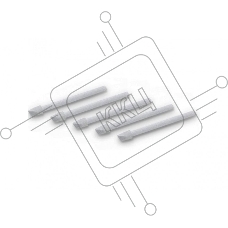 Наконечники для перьев Wacom Chisel felt nibs for Intuos 4/5 (for Art marker pen)