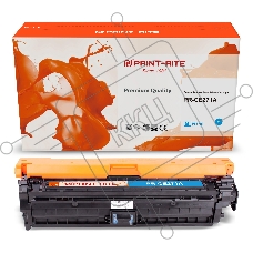 Картридж лазерный Print-Rite TRH864YPU1J PR-CE271A CE271A голубой (15000стр.) для HP LJ Ent CP5525