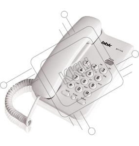 Телефон проводной BBK BKT-74 RU белый     