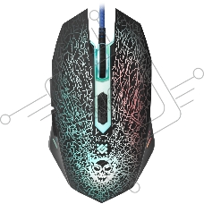 Мышь проводная Defender Shock GM-110L черный, 3200 dpi, USB, кнопки - 6