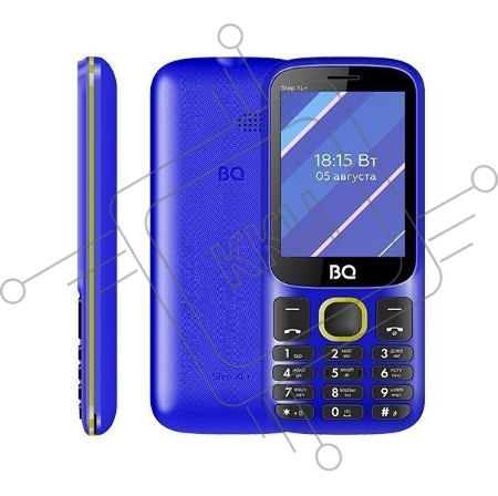 Мобильный телефон BQ 2820 Step XL+ Black/Orange SC 6531E, 1, 201MHZ, MOCOR, 32 MB, 32 MB, 2G GSM 850/900/1800/1900, Bluetooth Версия 2.1 Экран: 2.4 