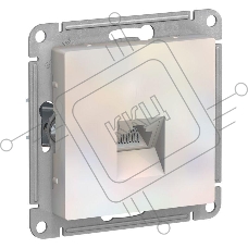 Механизм розетки компьютерной ATLAS DESIGN RJ45 жемчуг SchE ATN000483