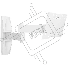 Кронштейн Holder LCDS-5064 белый     