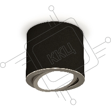 Светильник Ambrella Light XS7402002 SBK/PSL черный песок/серебро полированное MR16 GU5.3 (C7402, N7003)