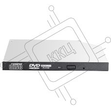 Оптический привод DVD-ROM HPE Gen9 SATA 9.5mm Jb Kit (726536-B21)