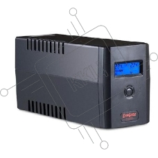 Источник бесперебойного питания Exegate Power  Smart ULB-800 LCD <800VA, Black, 2 евророзетки, USB>