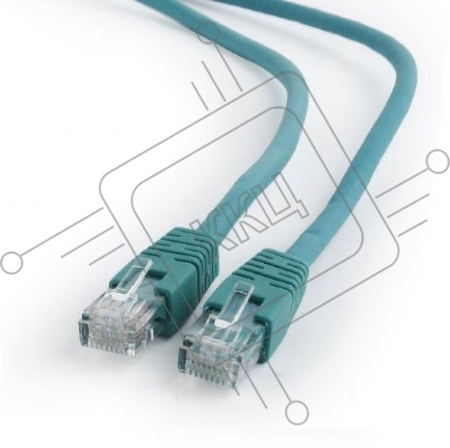 Патч-корд UTP Cablexpert кат.6, 0.5м, литой, многожильный (зелёный)