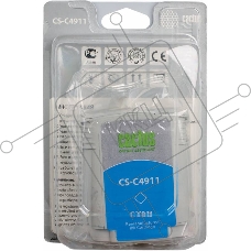 Картридж струйный Cactus CS-C4911 №82 голубой (72 ml) для HP Design Jet 500/800C