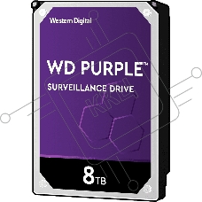 Жесткий диск Western Digital HDD SATA-III  8Tb Purple WD82PURX, IntelliPower, 256MB buffer (DV&NVR)