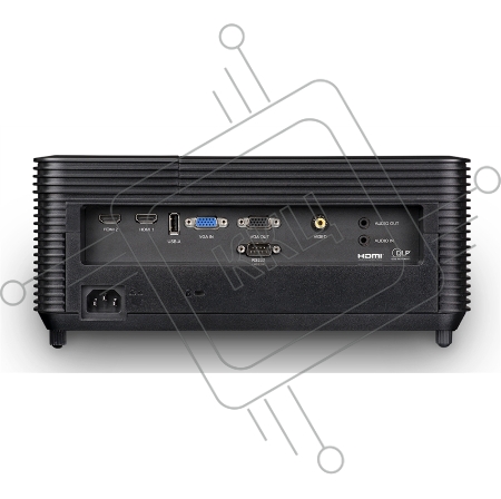 Проектор INFOCUS IN134 DLP, 4000 ANSI Lm, XGA (1024x768), 28500:1, 1.94-2.16:1, 3.5mm in, Composite video, VGAin, HDMI 1.4aх3 (поддержка 3D), USB-A (для SimpleShare и др.), лампа 15000ч.(ECO mode), 3.5mm out, Monitor out (VGA), RS232, 21дБ, 4,5 кг