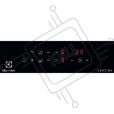 Индукционная варочная поверхность  Electrolux LIT30230C