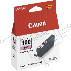 Картридж струйный Canon PFI-300 PM EUR/OCN пурпурный (magenta) (530 стр.) для Canon imagePROGRAF PRO-300