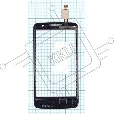 Сенсорное стекло (тачскрин) для Alcatel One Touch M'Pop 5020D черное