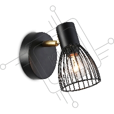 Светильник Ambrella light TR8659 BK/GD черный/золото E14 max 60W 160*100*145