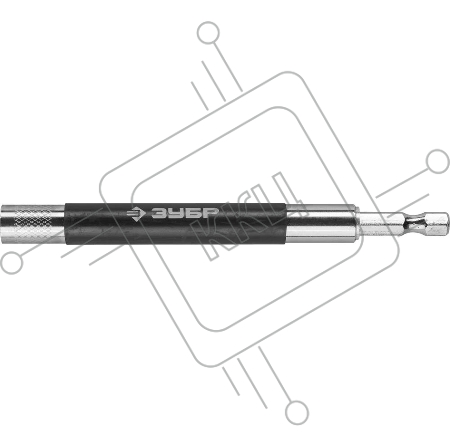 Адаптер ЗУБР ЭКСПЕРТ 26752-120_z01  спец.с направляющей для крепежа и держ.д/направления бит 120мм