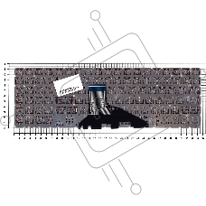 Клавиатура для ноутбука HP Omen 15-dc0000tx 15-dc0001tx 15-dc0002tx черная с подсветкой