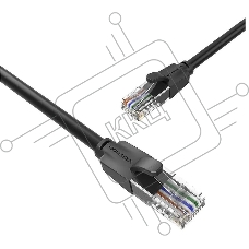 Патч-корд Vention прямой UTP cat.6, RJ45 - 15м. Черный