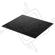 Варочная поверхность MONSHER MHE 6003, Hi-Light, High-Tech, 59 см, 9 уровней мощности, блокировка управления, автоматическое отключение, таймер, сенсорное управление, цвет черный