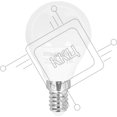 Светодиодная лампа Smartbuy FIL P45F-5W/3000/E14