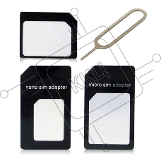 Адаптер Redline NanoSIM/MicroSIM/SIM (УТ000002854)