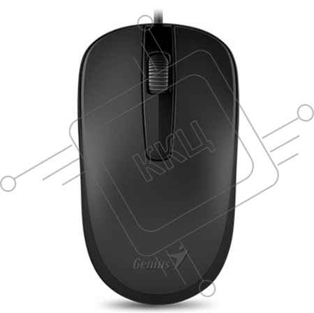 Мышь Genius Mouse DX-120 ( Cable, Optical, 1000 DPI, 3bts, USB ) Black