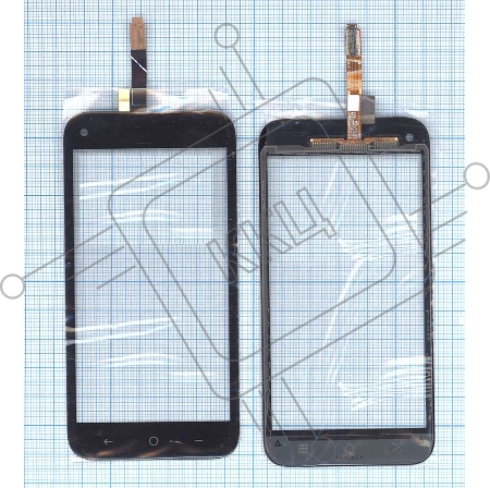 Сенсорное стекло (тачскрин) для HTC First PM33100, черное