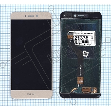 Дисплей для Huawei Honor 8 Lite золотистый