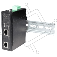 Промышленный гигабитный OSNOVO  PoE-инжектор, до 30W, IEEE 802.3af/at, питание DC48-56V
