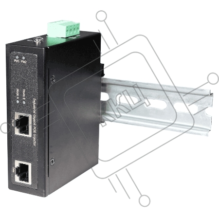 Промышленный гигабитный OSNOVO  PoE-инжектор, до 30W, IEEE 802.3af/at, питание DC48-56V