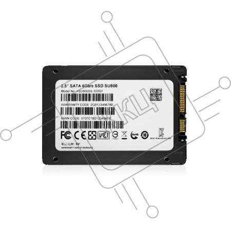 Накопитель SSD Adata 512GB Ultimate SU800, 2.5