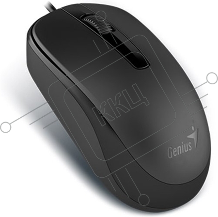 Мышь Genius Mouse DX-120 ( Cable, Optical, 1000 DPI, 3bts, USB ) Black