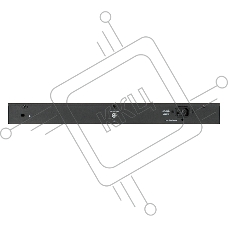 Настраиваемый L2 коммутатор D-Link DGS-1100-26MPV2/A3A с 24 портами 10/100/1000Base-T и 2 комбо-портами 1000Base-T/SFP (24 порта PoE 802.3af/at, PoE-бюджет 370 Вт)