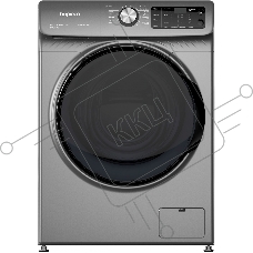 Стиральная машина Бирюса WM-SBM1014/15 M Металлик, загрузка фронтальная 10 кг, 1400 об/мин, класс А+++