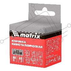 Коронка BIMETAL, 40 мм Matrix