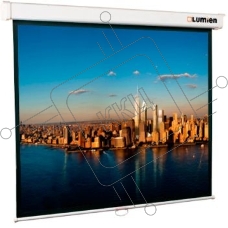 Экран Lumien 207x207см Master Picture LMP-100105 1:1 настенно-потолочный рулонный белый
