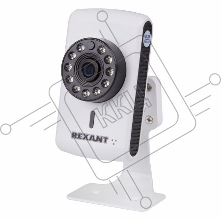 REXANT (45-0253) (IP видеокамера с ИК подсветкой, Матрица 1/4
