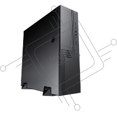 Компьютерный корпус EL555BK PM-300TFX 80+Bronze U3.0*2+U2*2+2*combo Audio; fan 9cm; intrusion switch POWERMAN Slim Case [6143524]