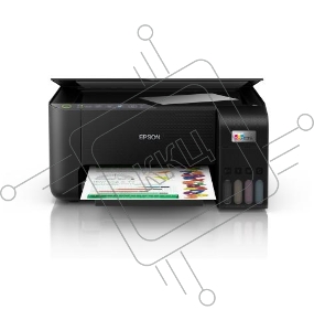 МФУ струйное Epson L3250, принтер/сканер/копир, (A4, принтер/сканер/копир, 5760x1440dpi, 33чб/15цв. ppm, СНПЧ, WiFi, USB)